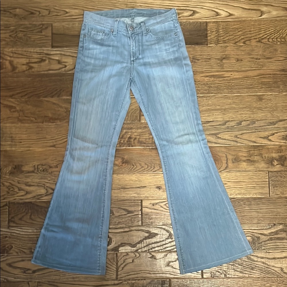 Citizens Of Humanity Light Blue Flared Jeans